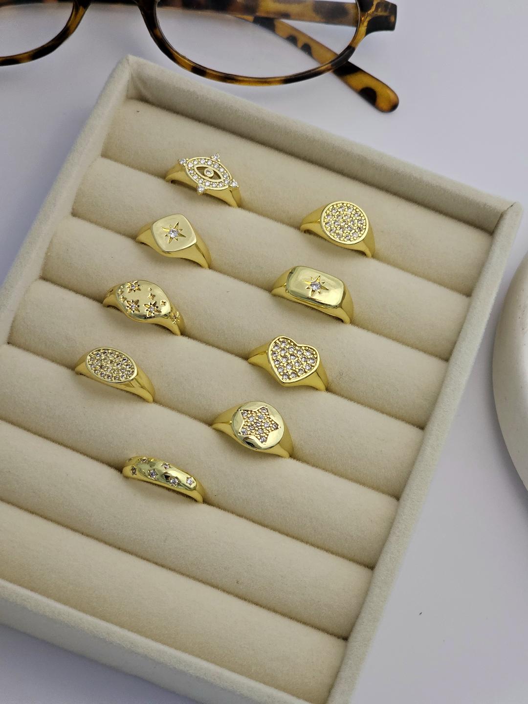 Starlight Pinky Ring
