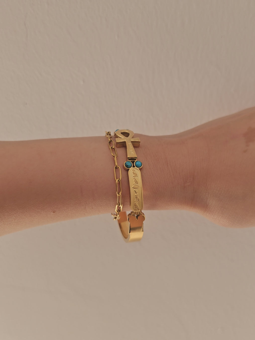 The Ankh Key Bangle