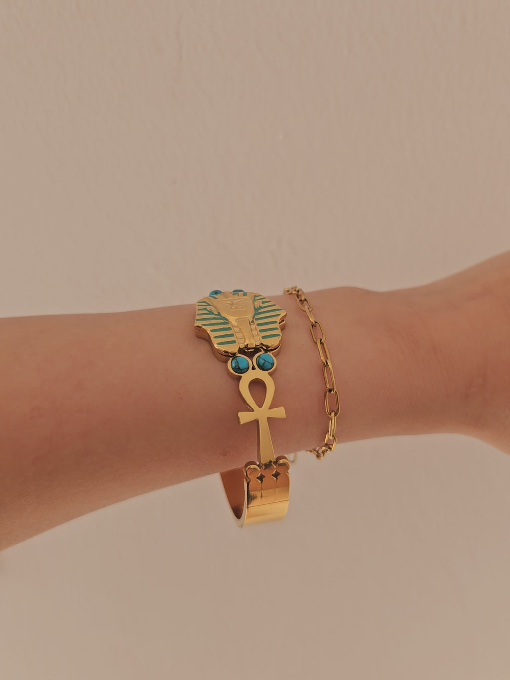 The Pharaonic Anklet Bangle