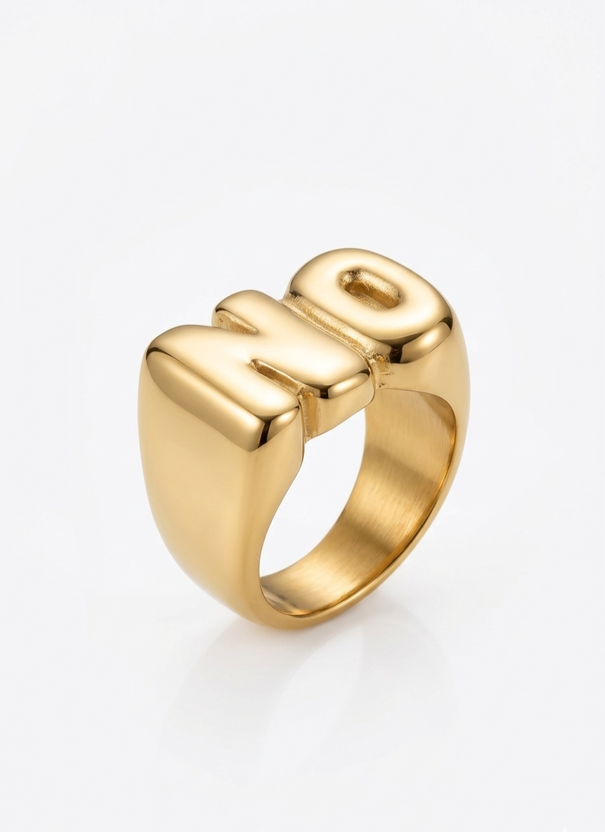 Statement NO Bold Ring