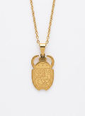 The Sacred Scarab Necklace