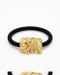 Aurelia Hammered Gold Ponytail Cuff