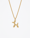 Balloon Dog Golden Necklace