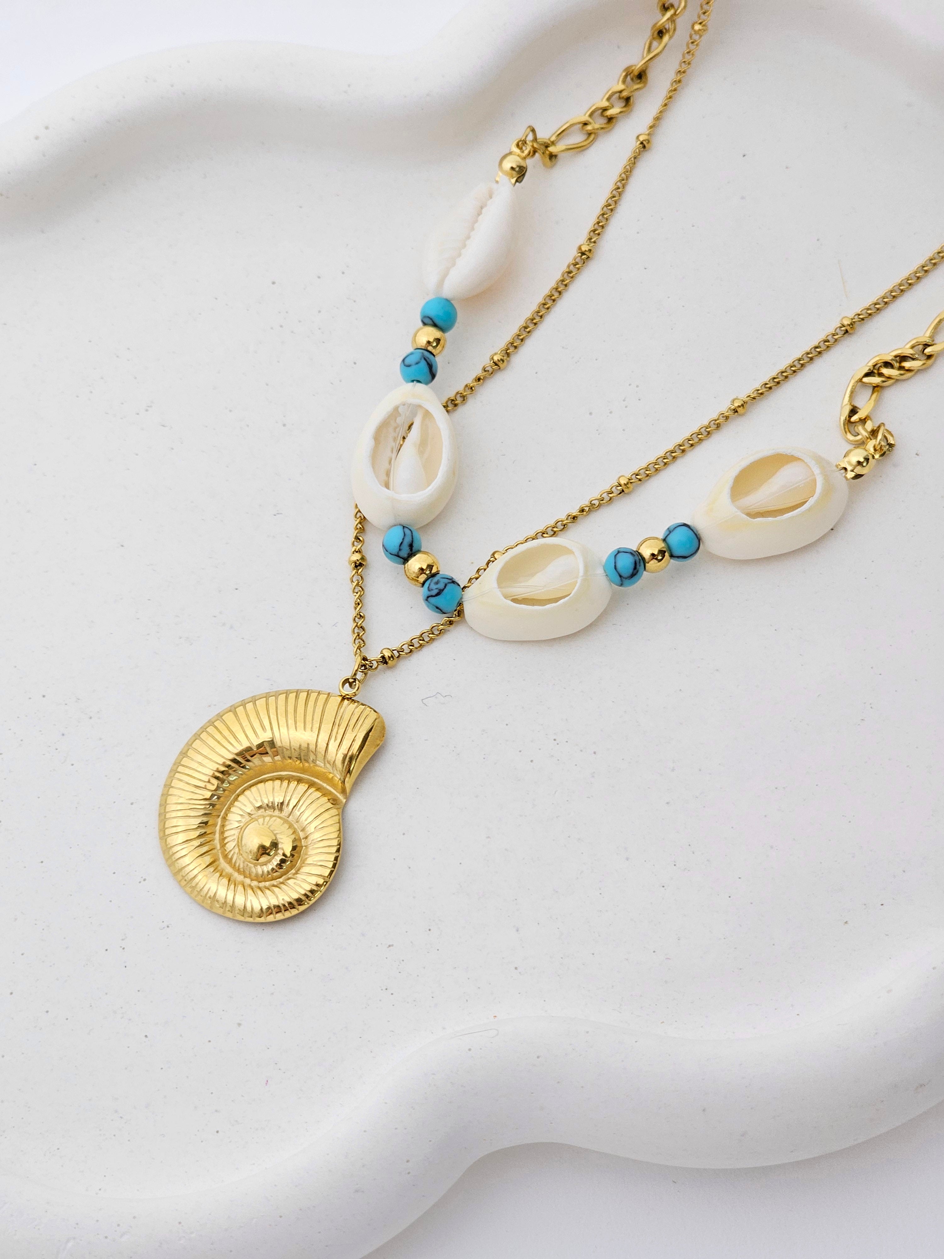 The Ocean’s Whispers Layered Necklace