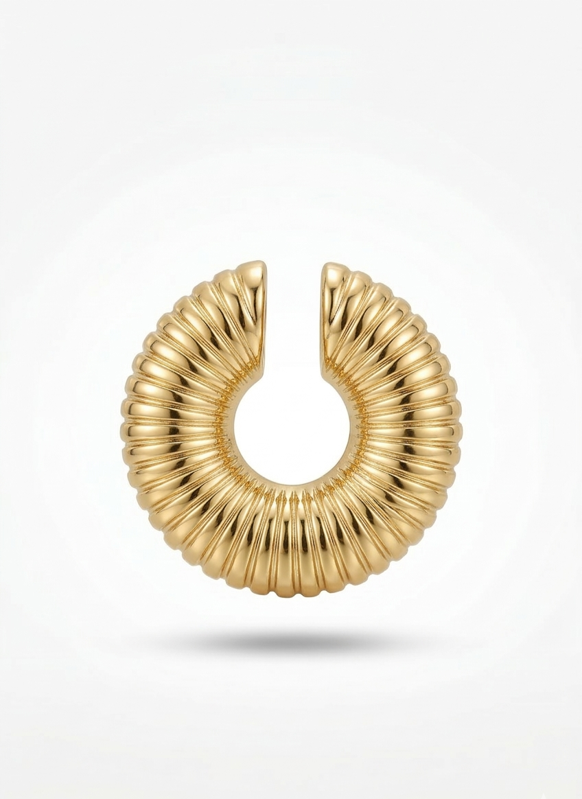 Golden Ray "Non-Piercing" Cuff