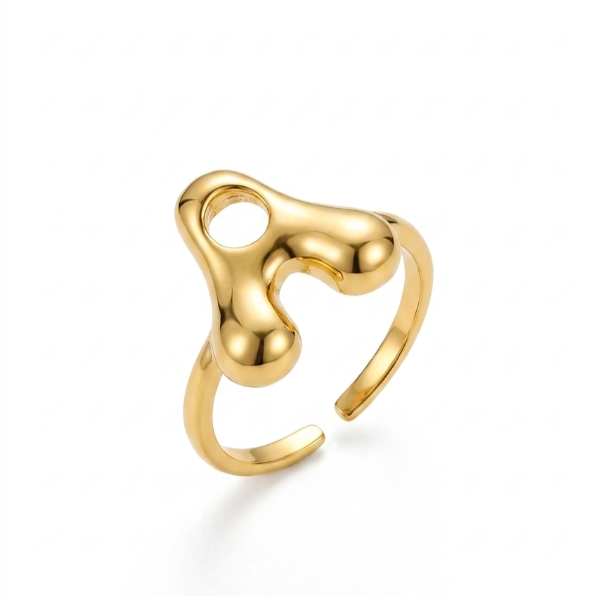 The Liquid Muse Initial Ring