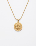 The "Aura Eye" Medallion Necklace