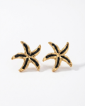 Golden Ocean Starfish Earrings