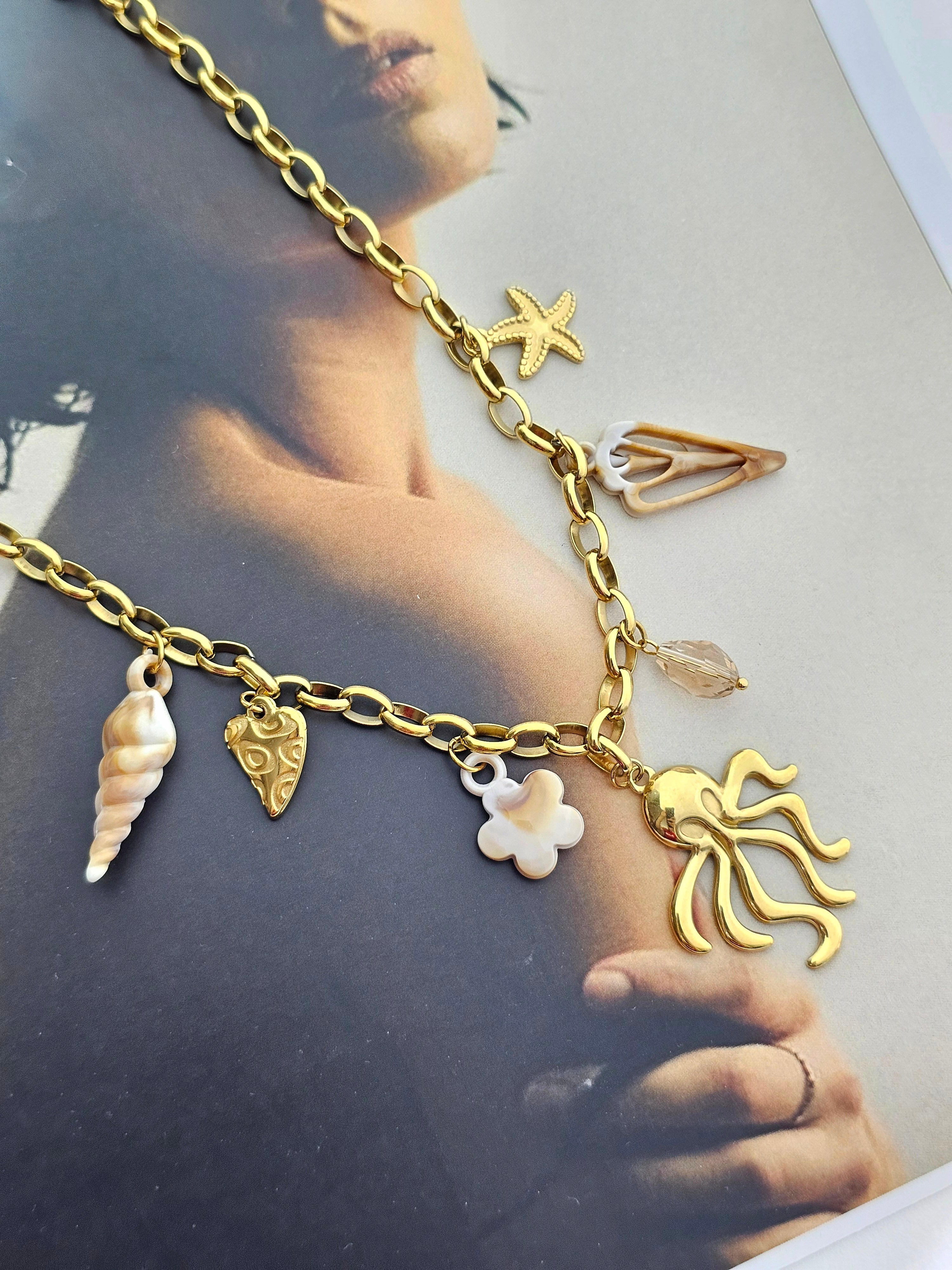 The Thalassa Charm Necklace