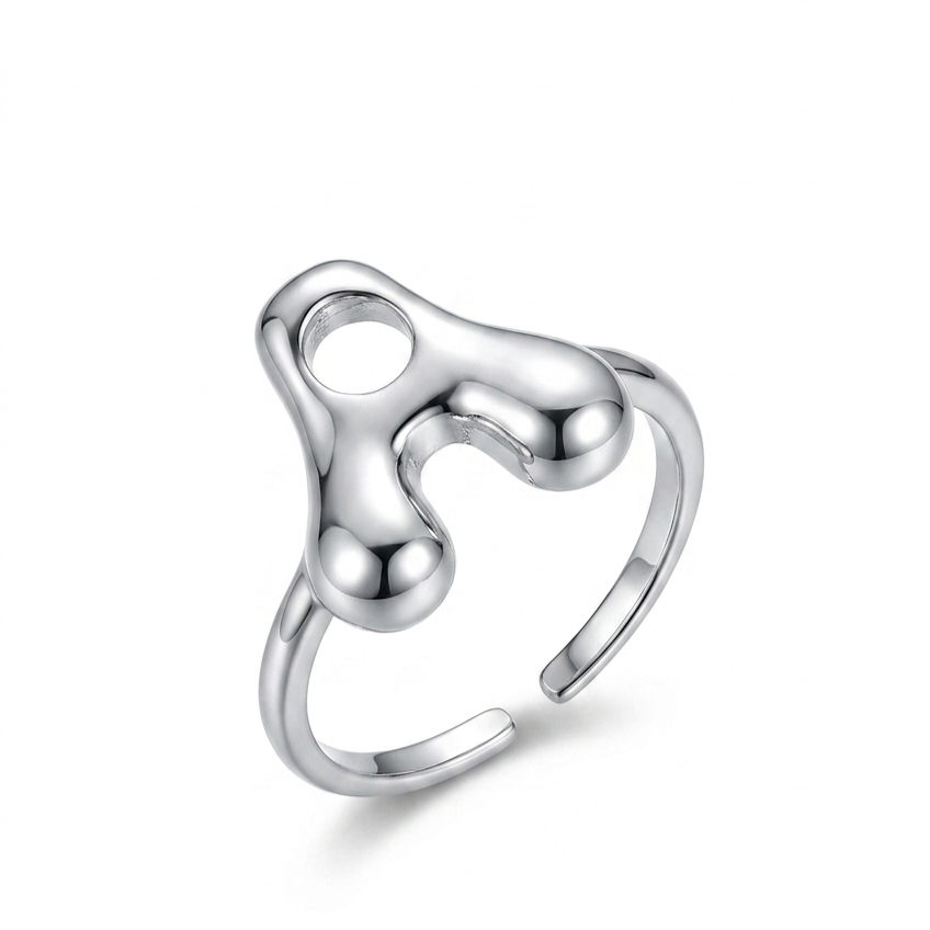 The Liquid Muse Initial Ring