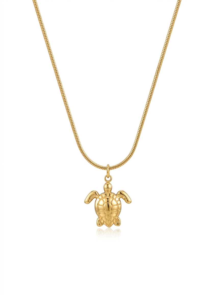The Marina Turtle Necklace