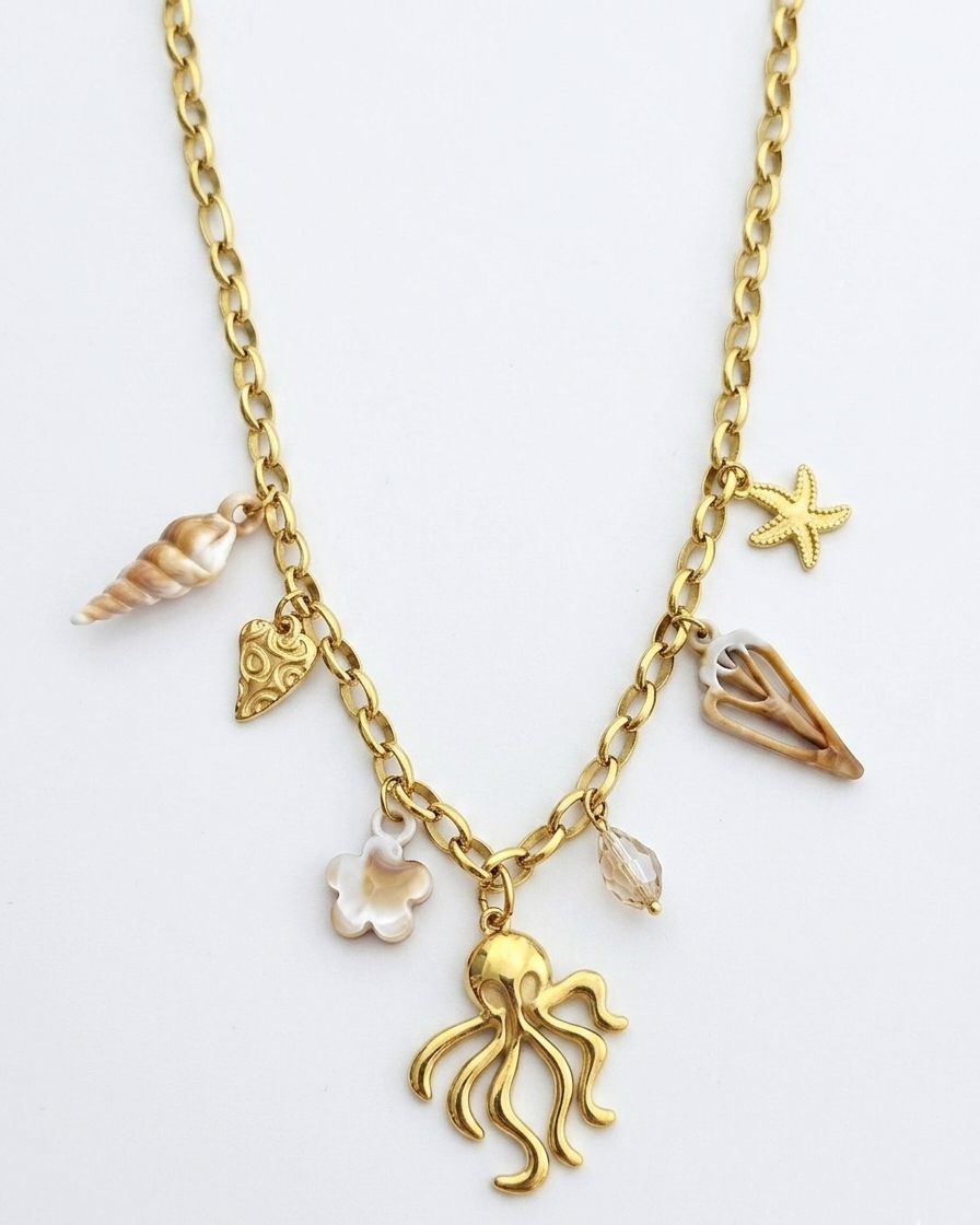 The Thalassa Charm Necklace
