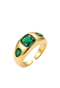 Emerald Muse Pinky Ring