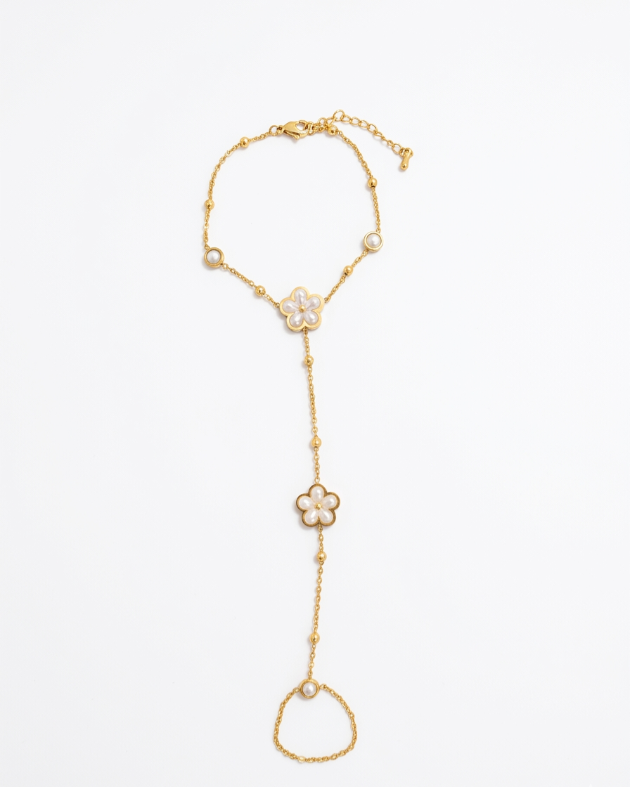 The Pearl Bloom Slave Bracelet