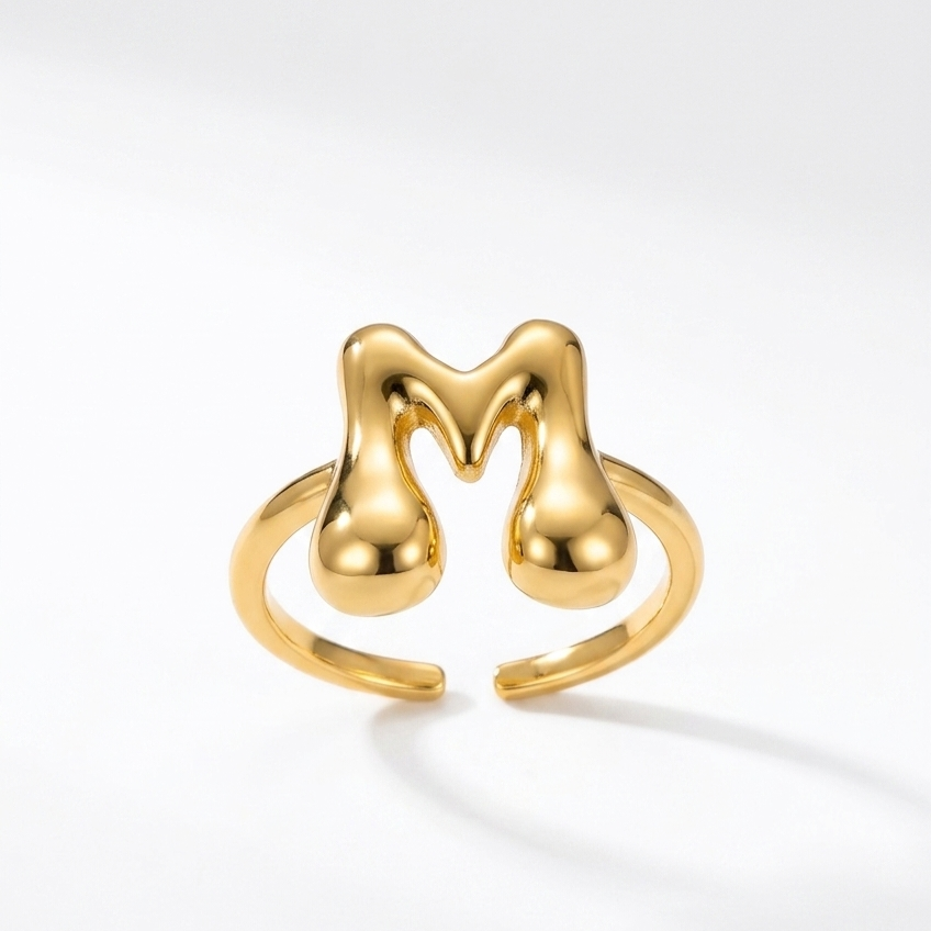 The Liquid Muse Initial Ring