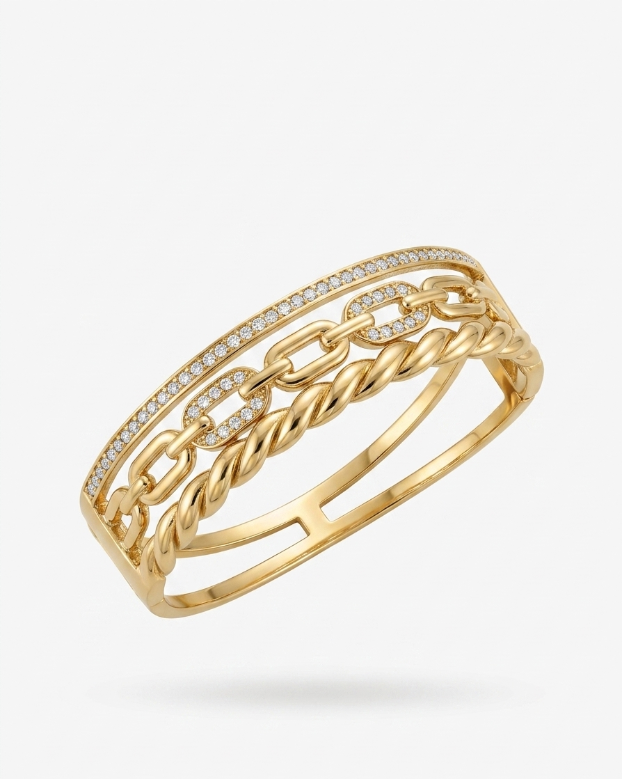 The Trinity Summer Bangle