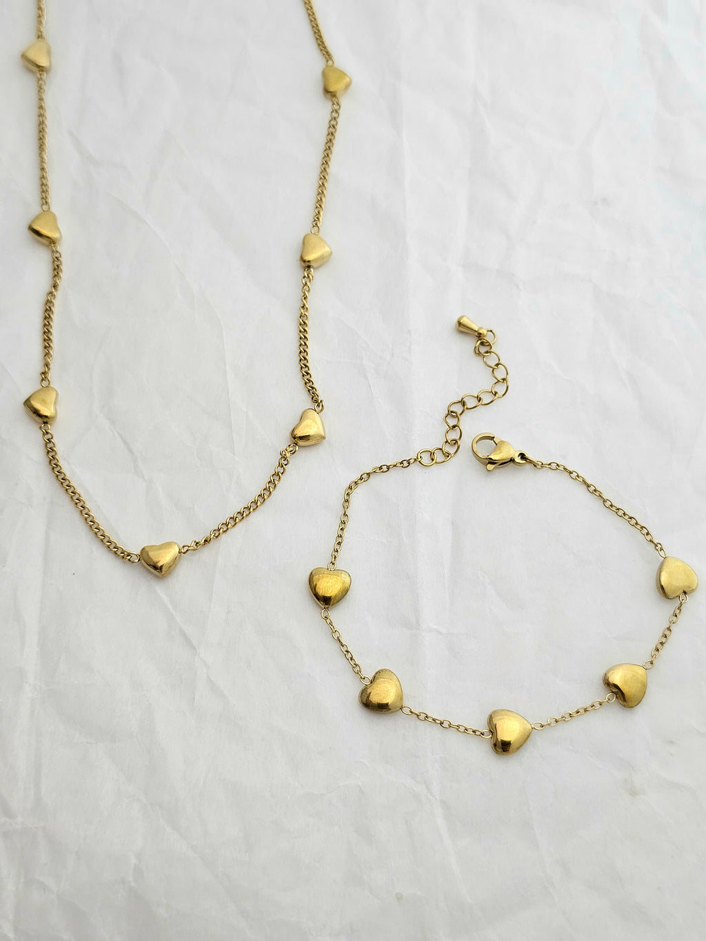 Heart Station Necklace