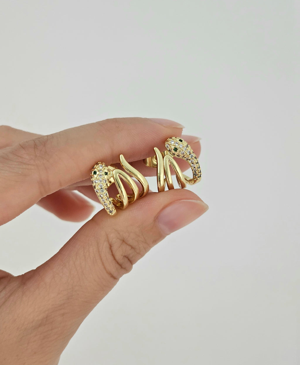 The Golden "Mamba Sparkle" Studs