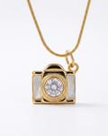 The Vintage Lens Petite Necklace