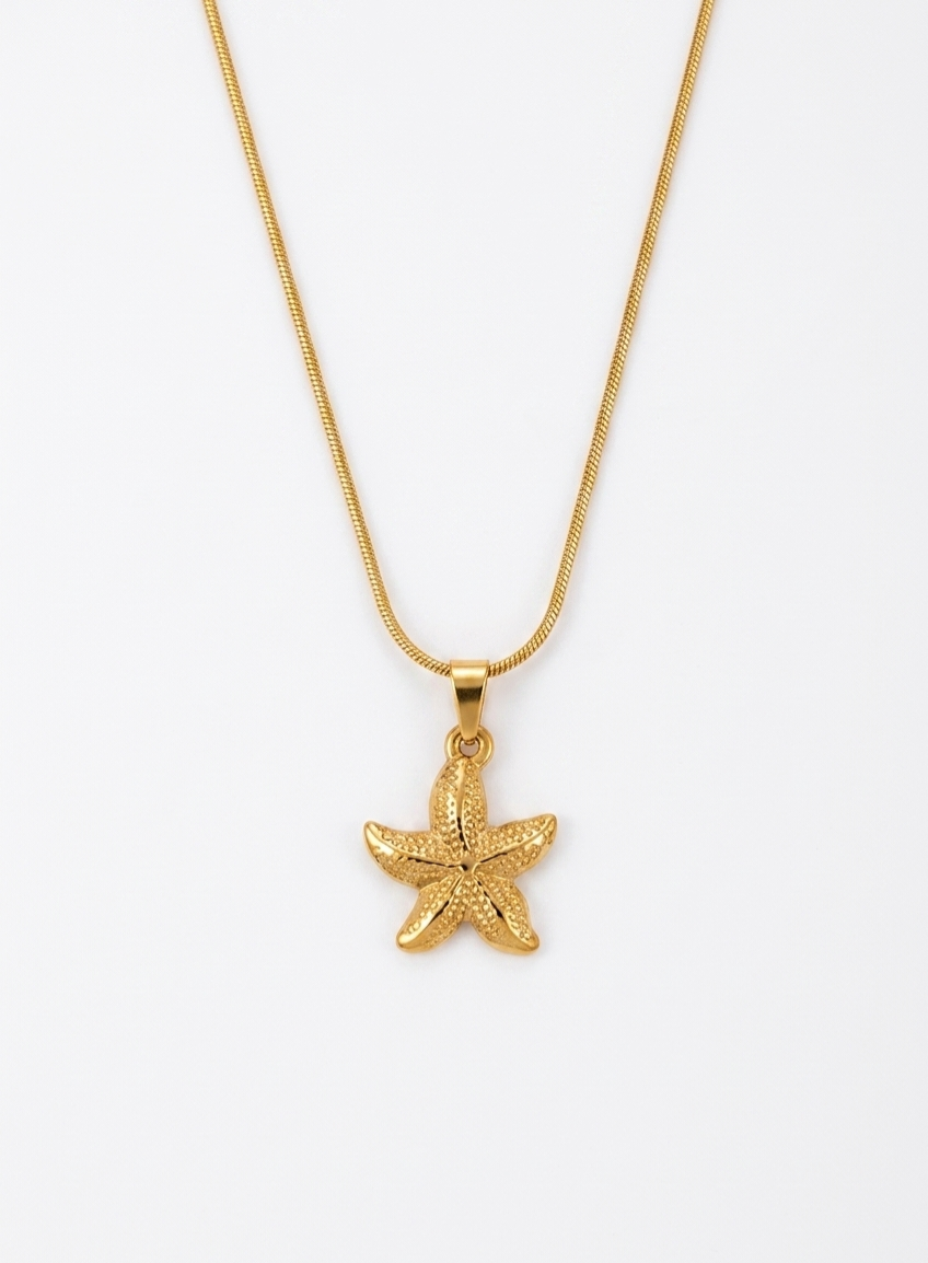 Ocean Charm Starfish Necklace