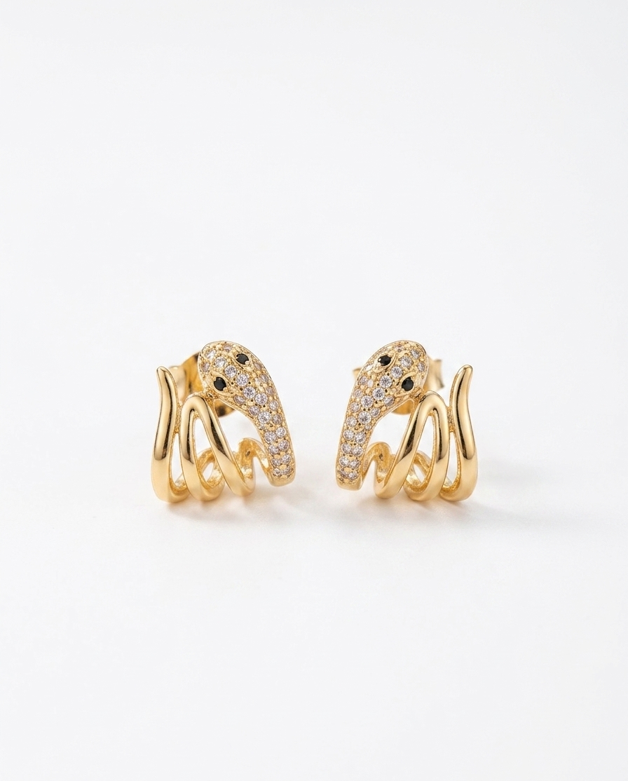The Golden "Mamba Sparkle" Studs