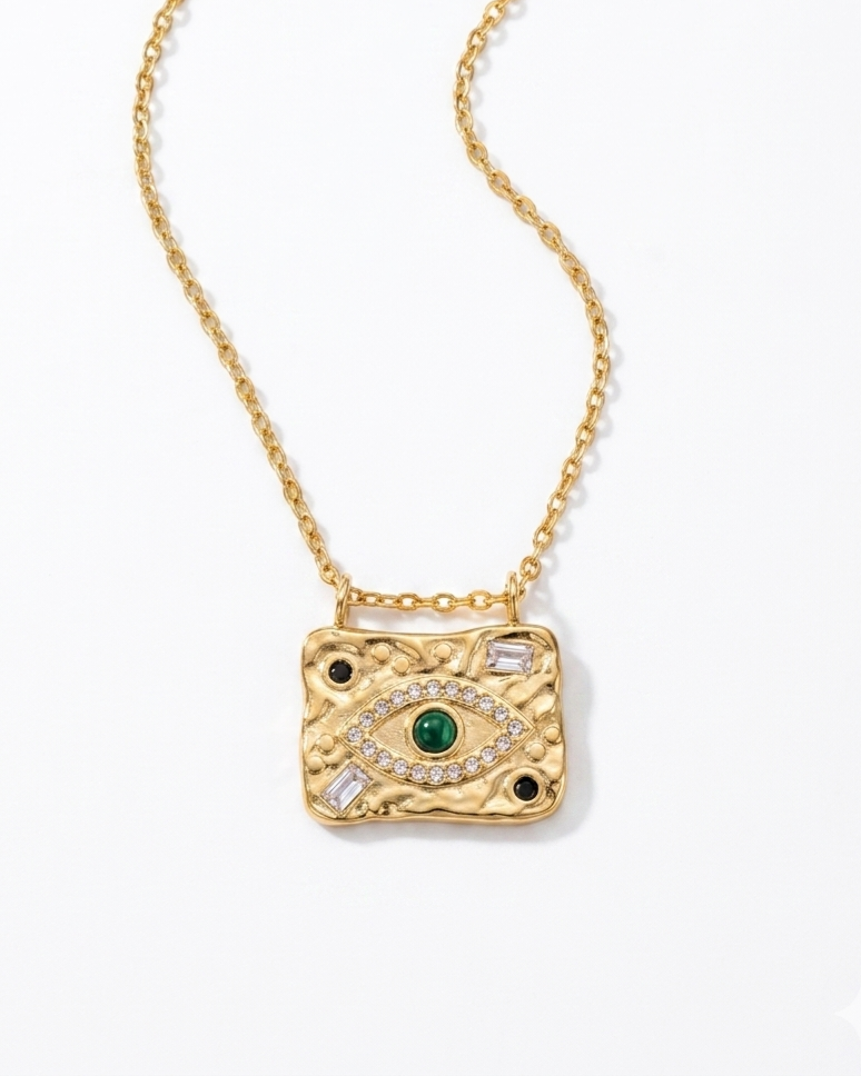 Aura Medallion Necklace