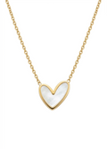 Eternal Heart Inlay Necklace
