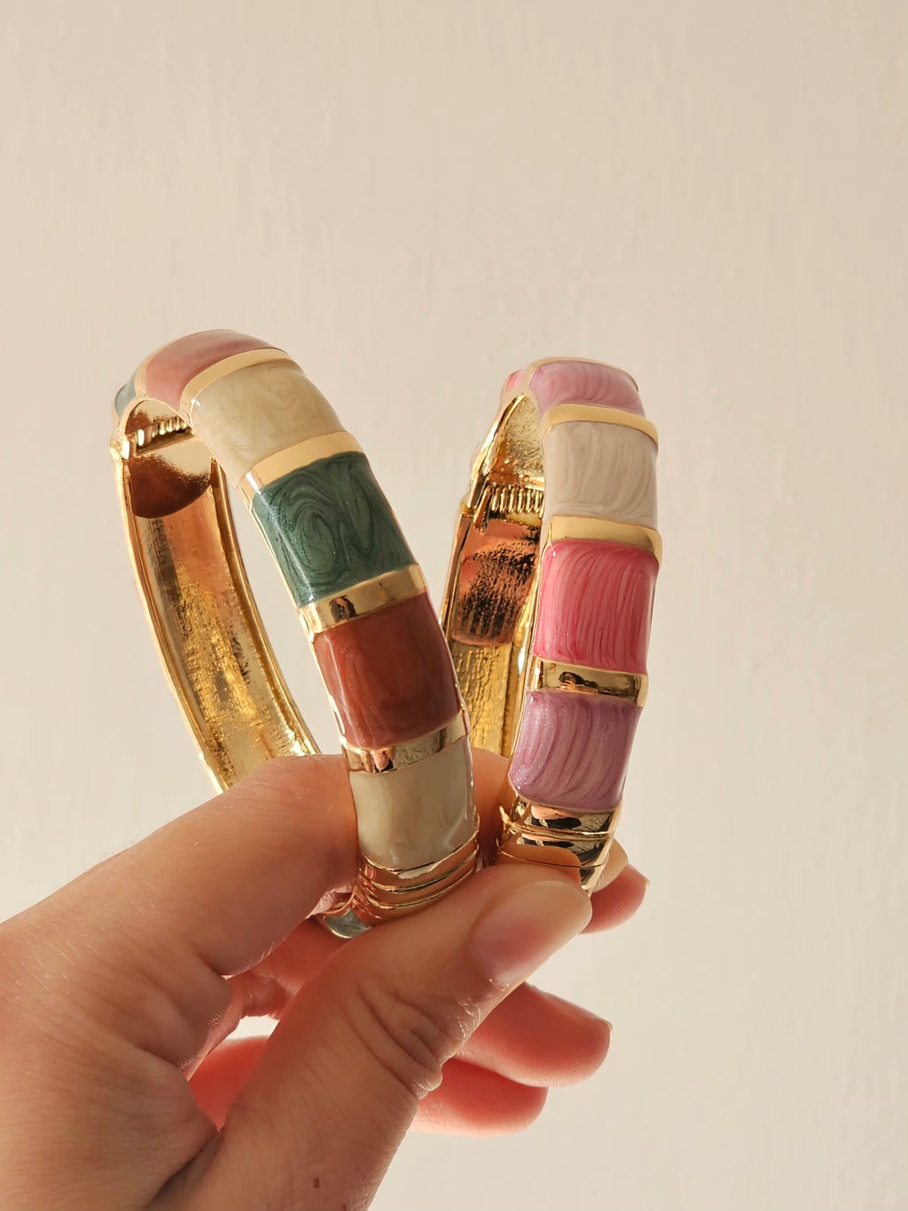 The Sun-Drenched Enamel Bangle