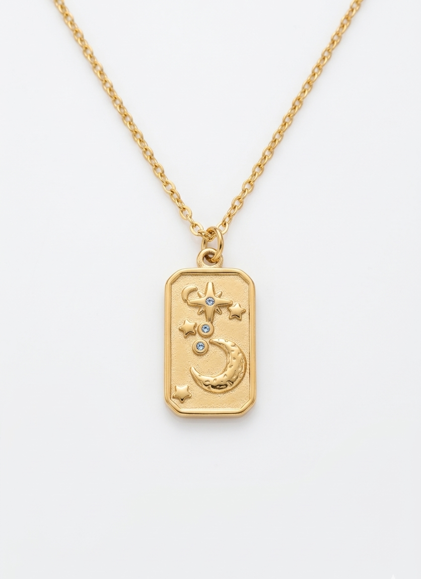 Celestial Medallion Necklace