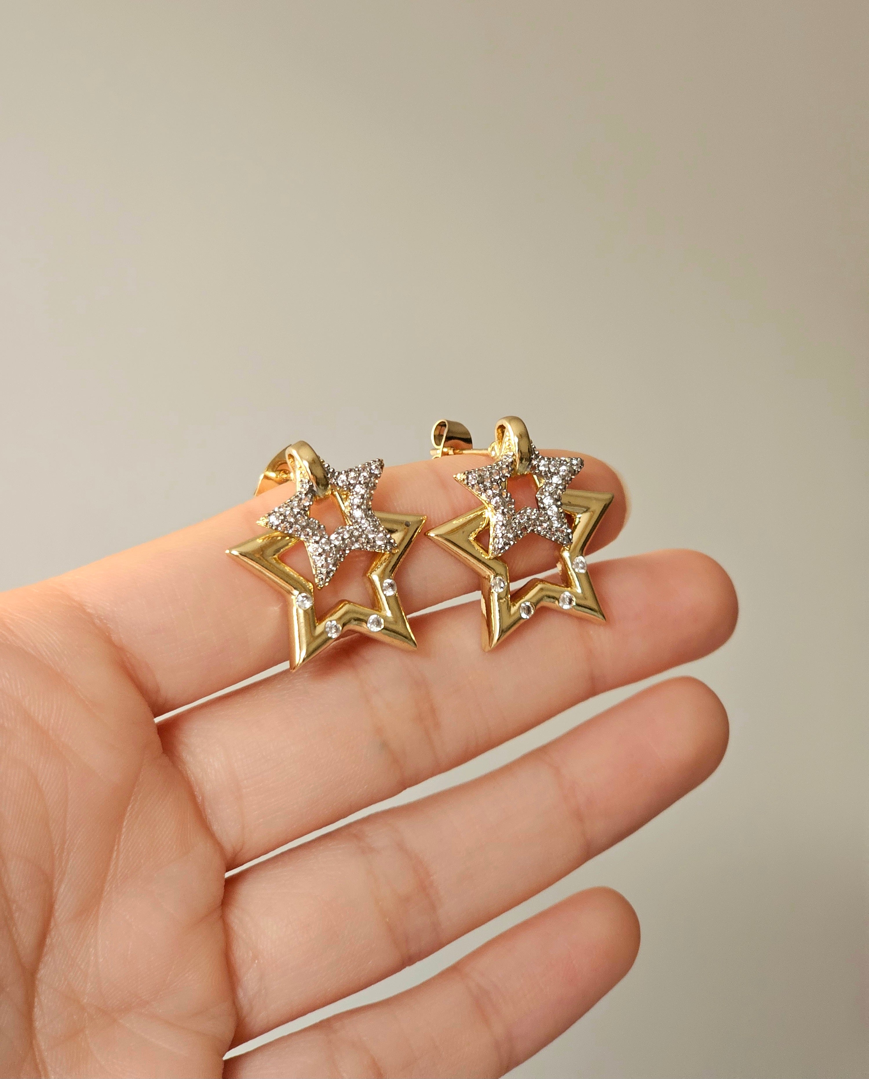 Moonbeam Cascade Dangle Earrings