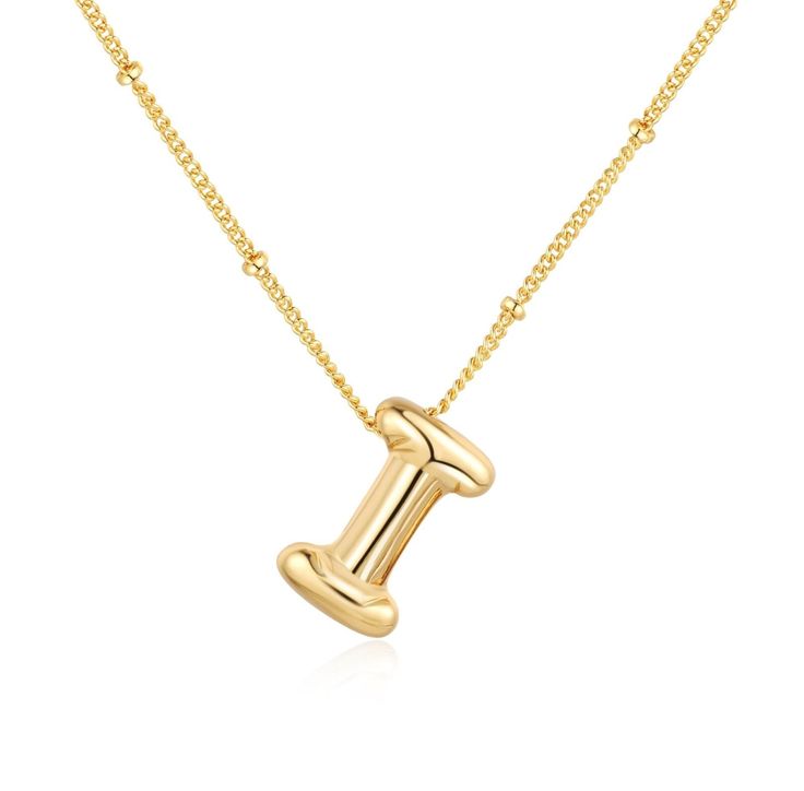 The Bubble Initial Necklace