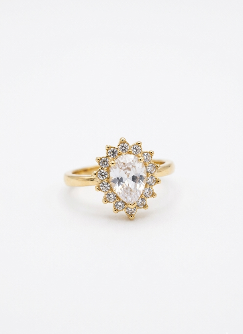 The Empress Halo Ring