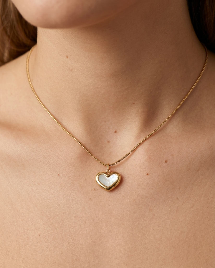 The Aura Heart Necklace