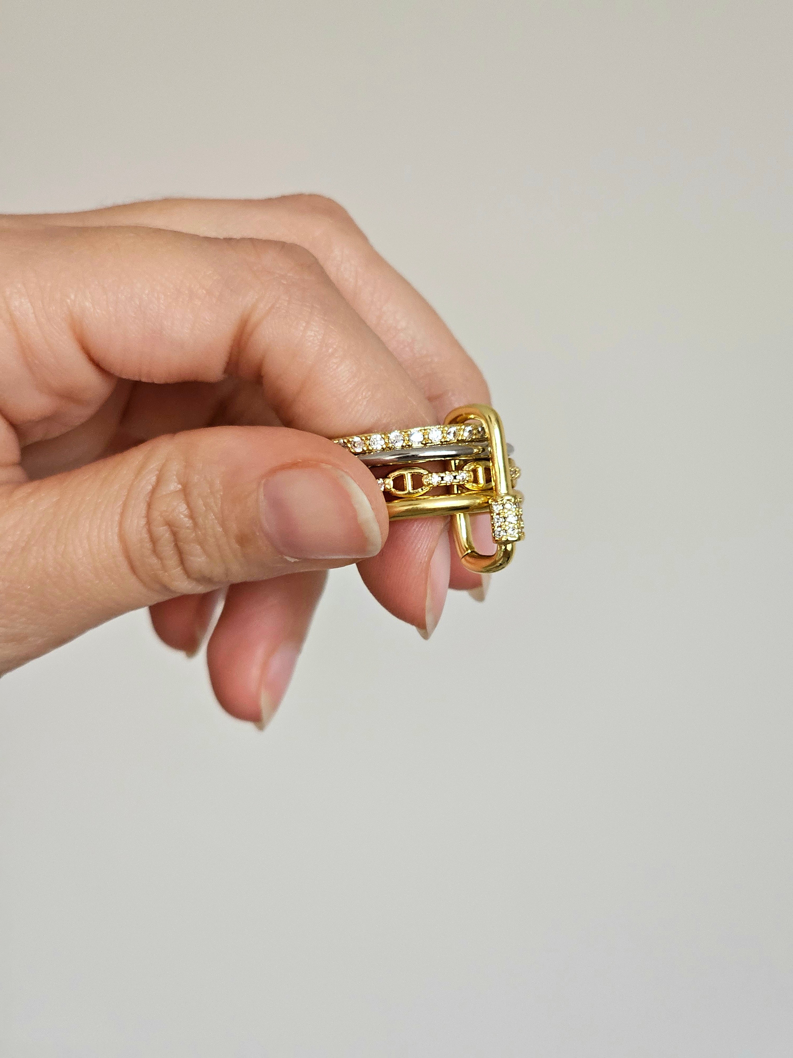 The Statement Multi-Layer Ring