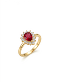 The Empress Halo Ring