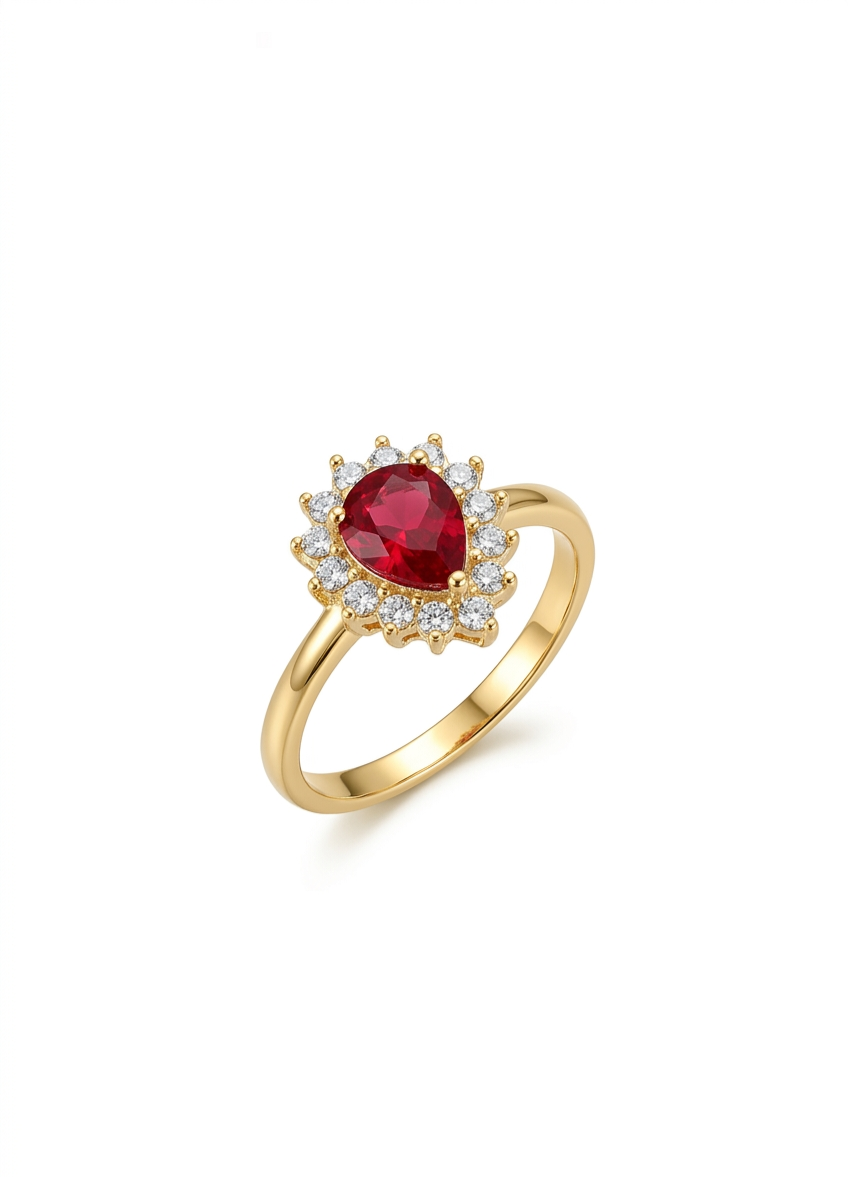 The Empress Halo Ring