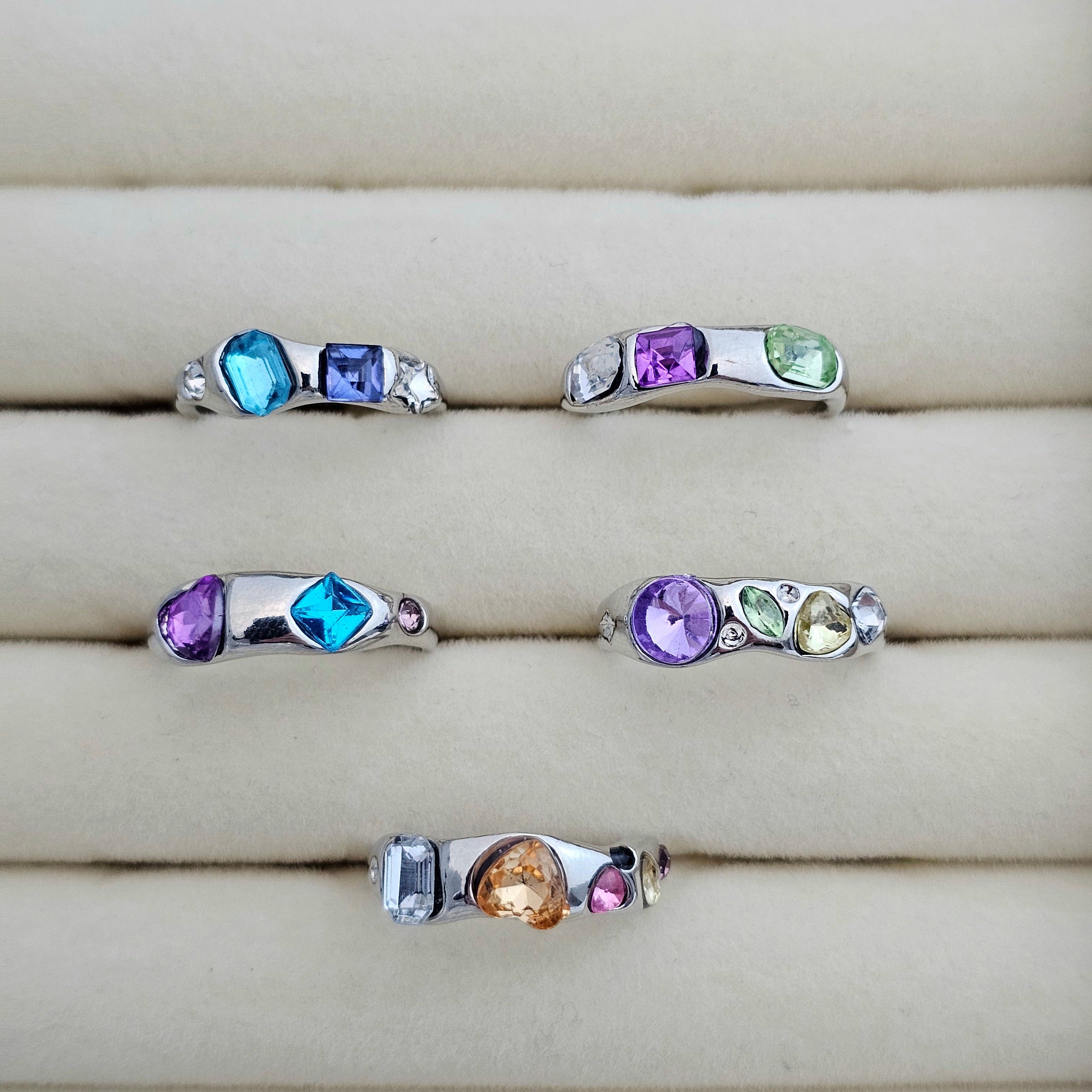 Aura Multi-Stone Ring