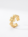 Bloom Adjustable Floral Ring