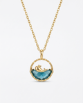 The Azure Leap Pendant