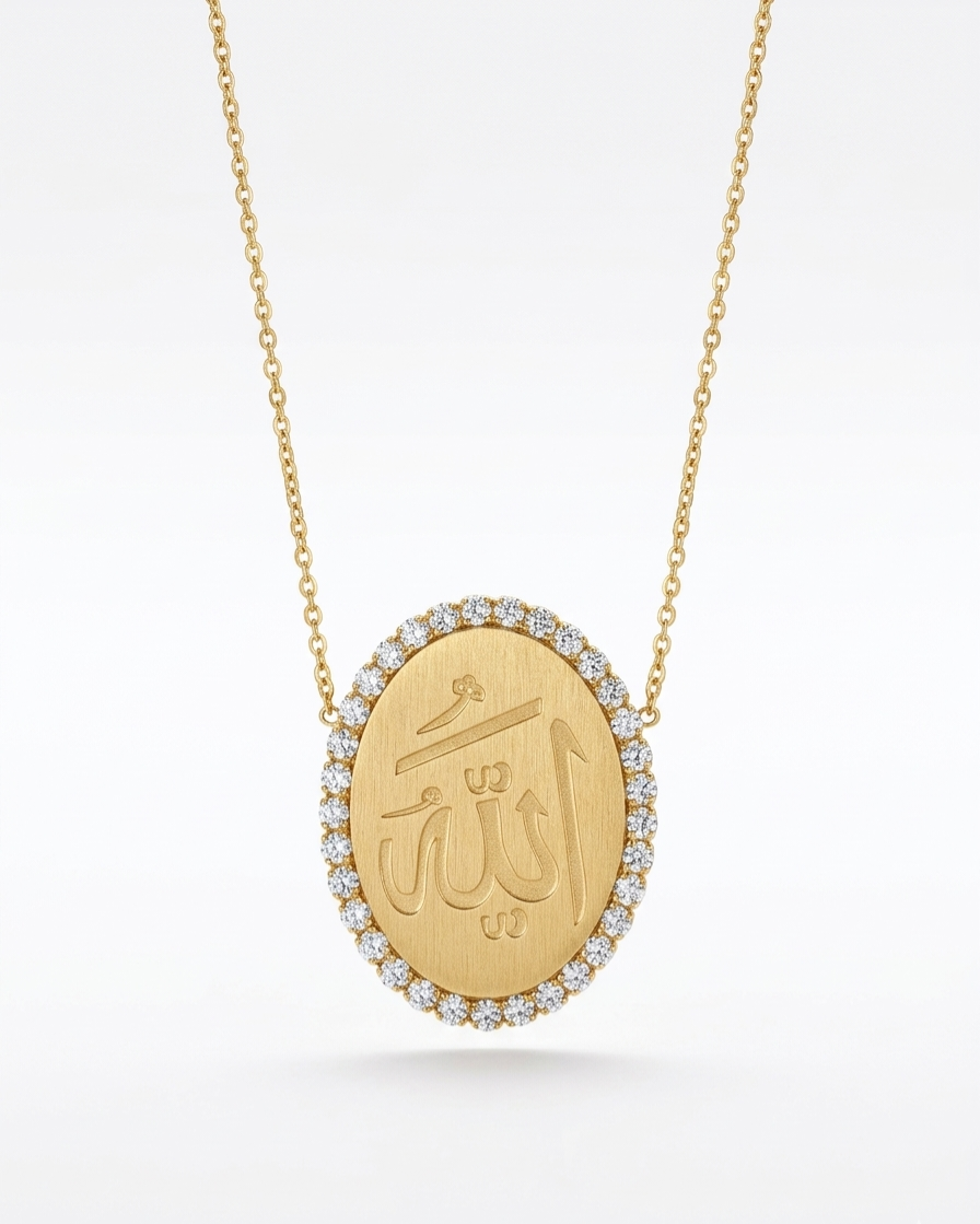 The Divine Oval Medallion