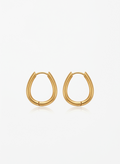 Sleek Oval Creoles