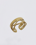 The Aura Triple-Band Ring