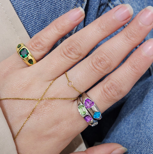Aura Multi-Stone Ring