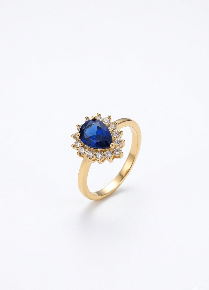 The Empress Halo Ring
