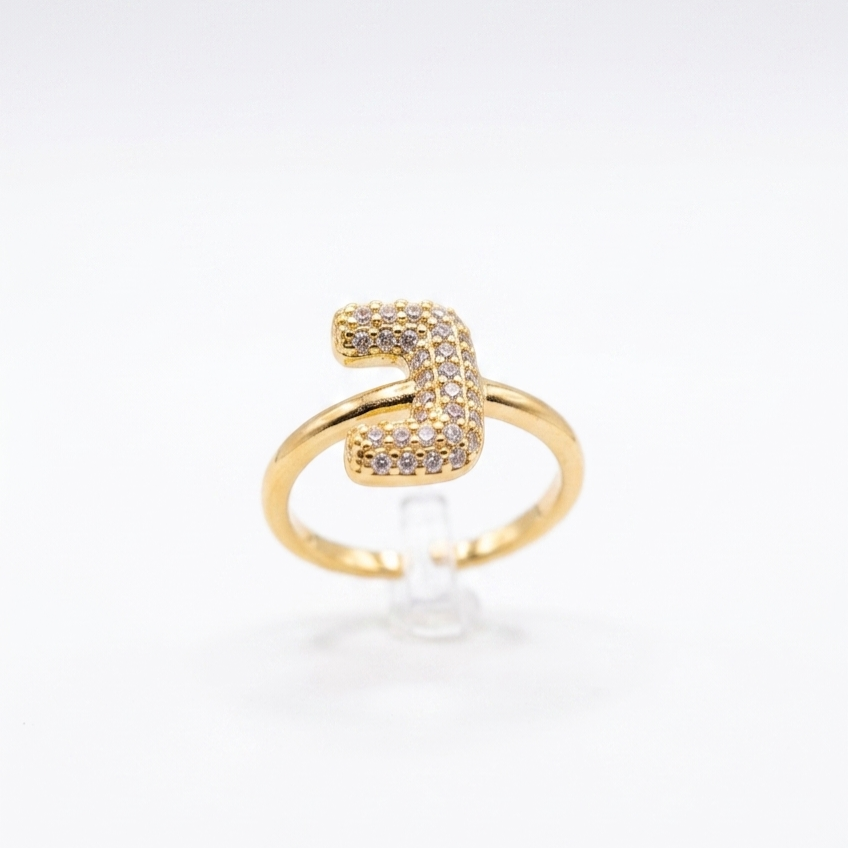 The Liquid Muse Initial Ring