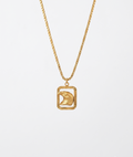 Freedom Eagle Square Necklace