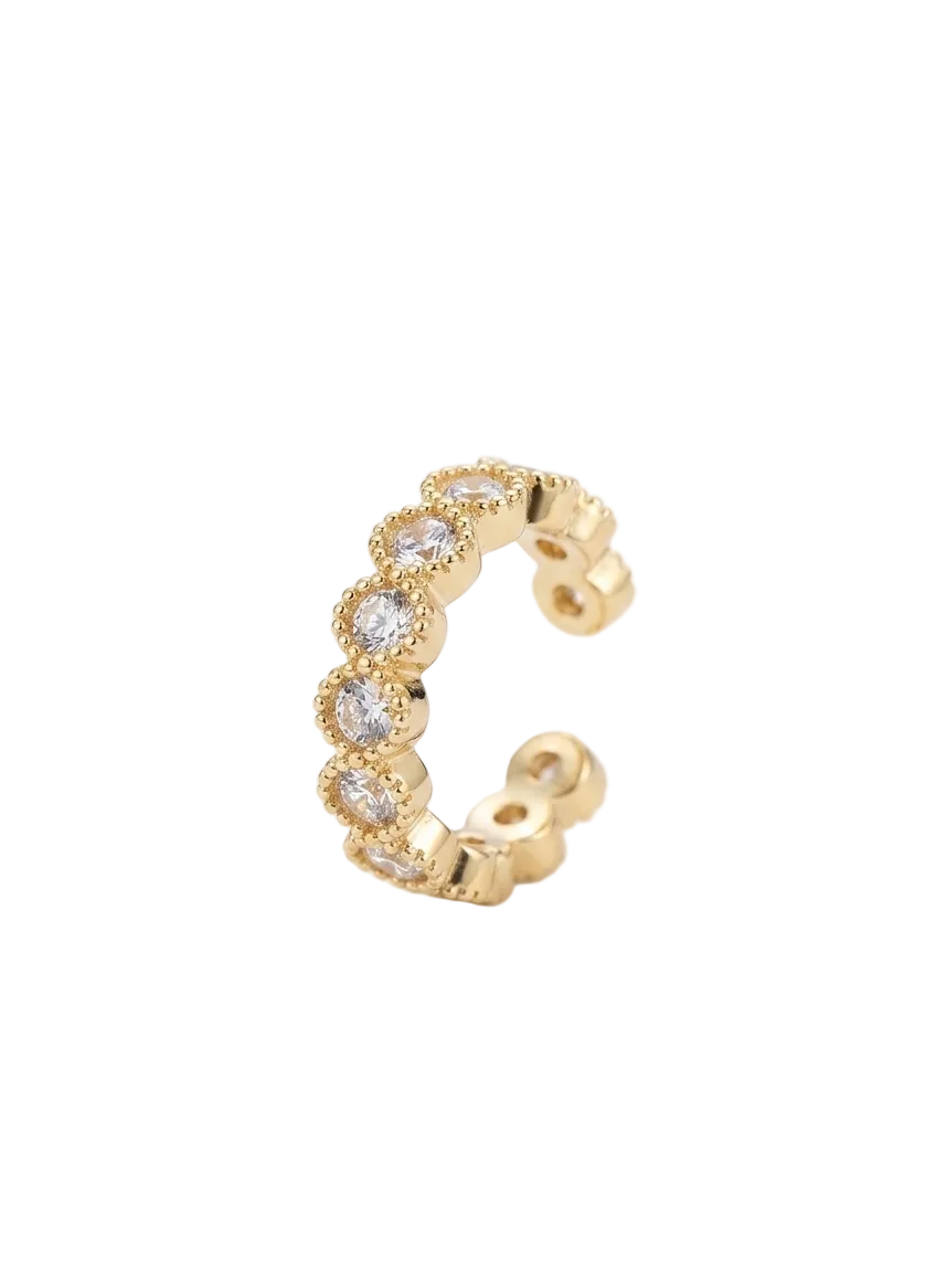 Aura Crystal Ear Cuff