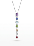 The Astraea Rainbow Drop Necklace