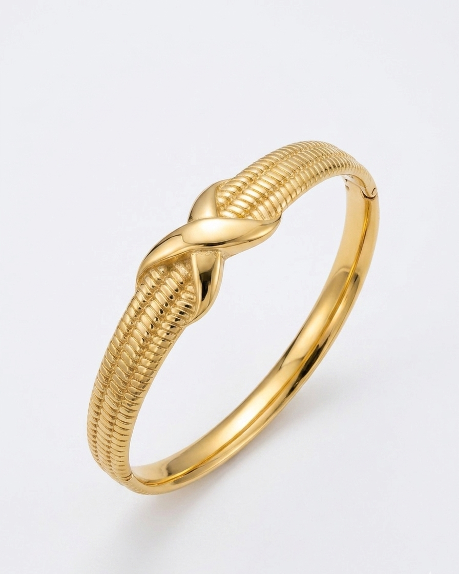 The Eternal Twist Bangle