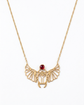 The Solar Scarab Necklace